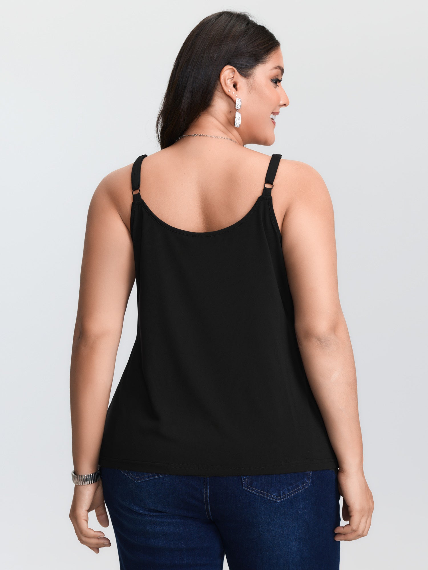 Schwarzes Strick-Camisole-Tank – Cami Top Lace Bewertung und Preis
