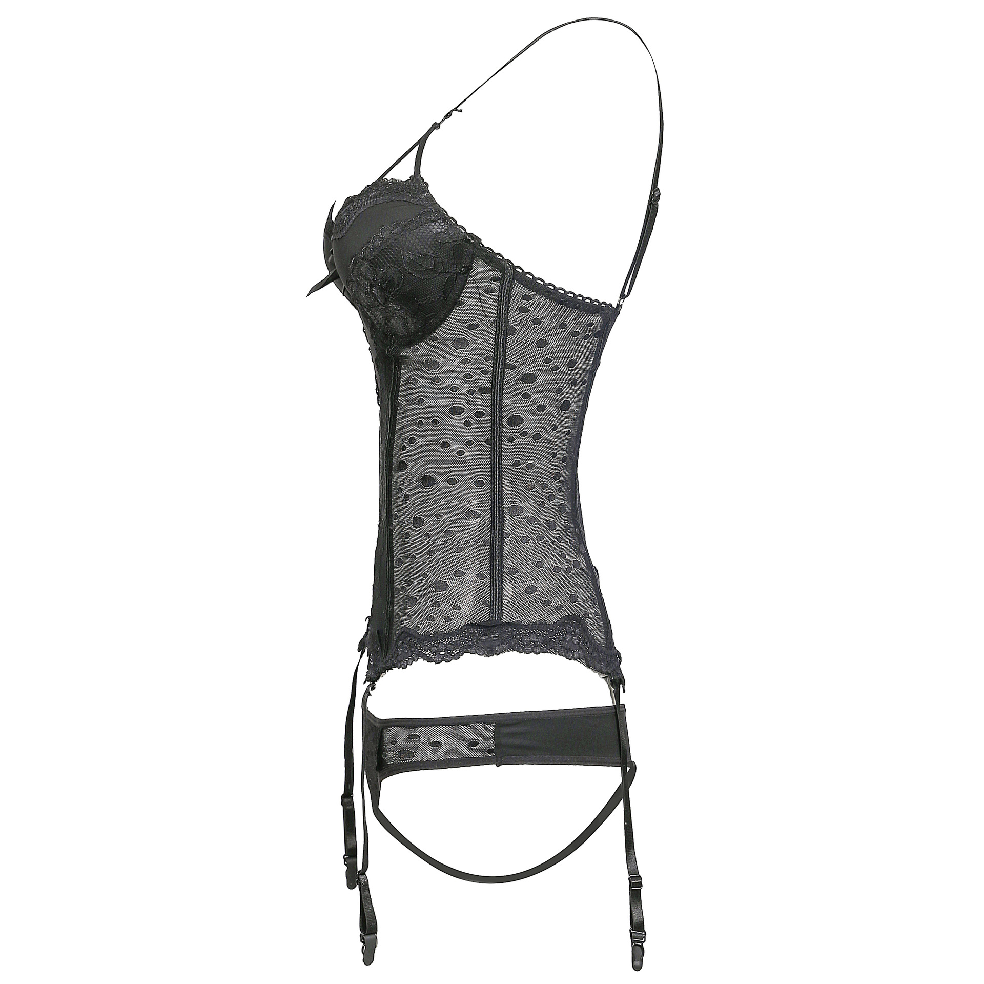 Dessous-Set mit Korsett und St – Garter Belt Set Bewertung und Preis